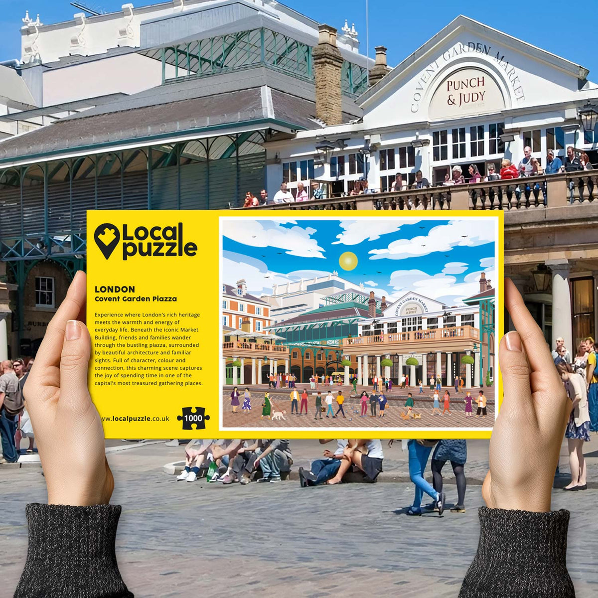 London Covent Garden Piazza Puzzle (1000 pcs)