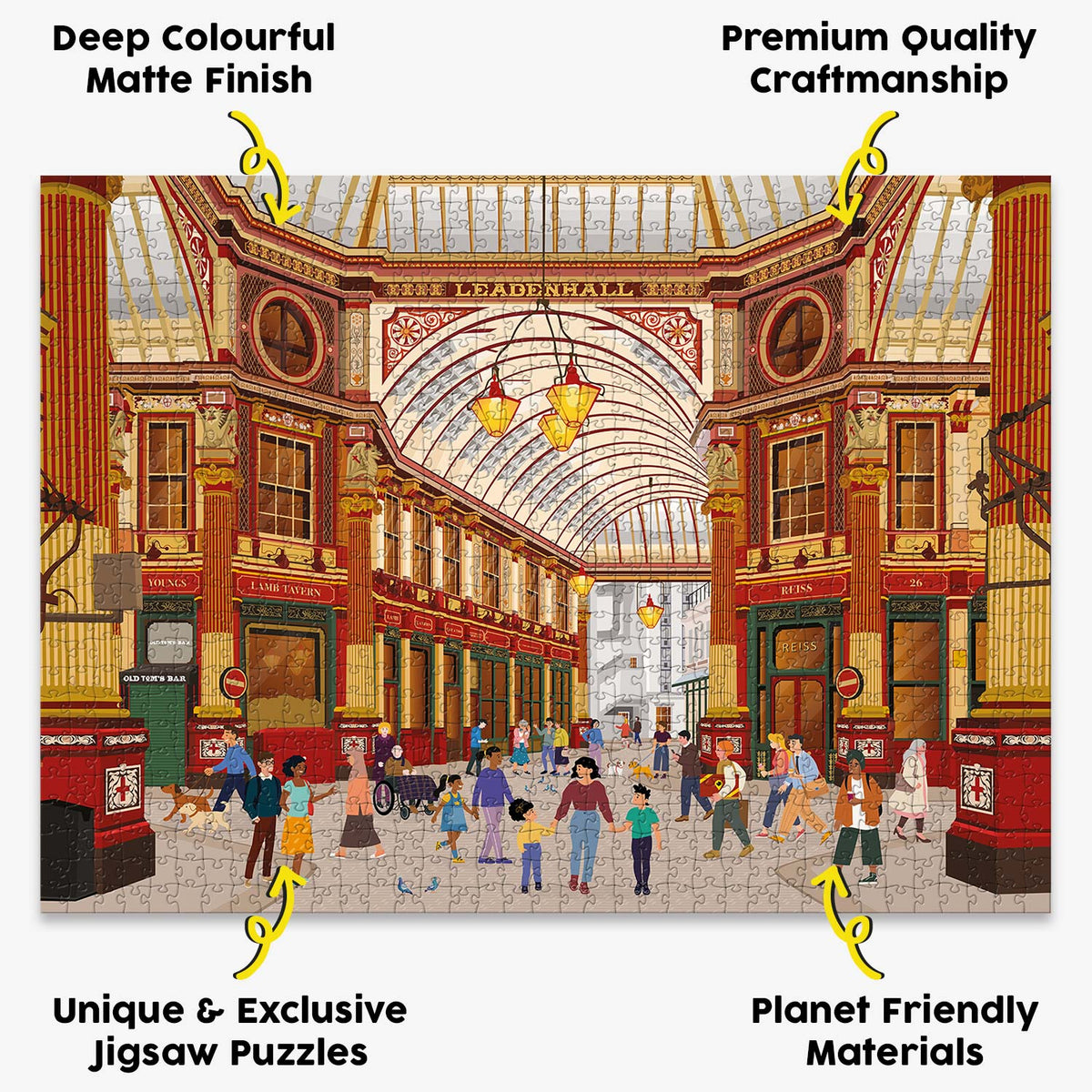 London Leadenhall Market Puzzle (1000 pcs)