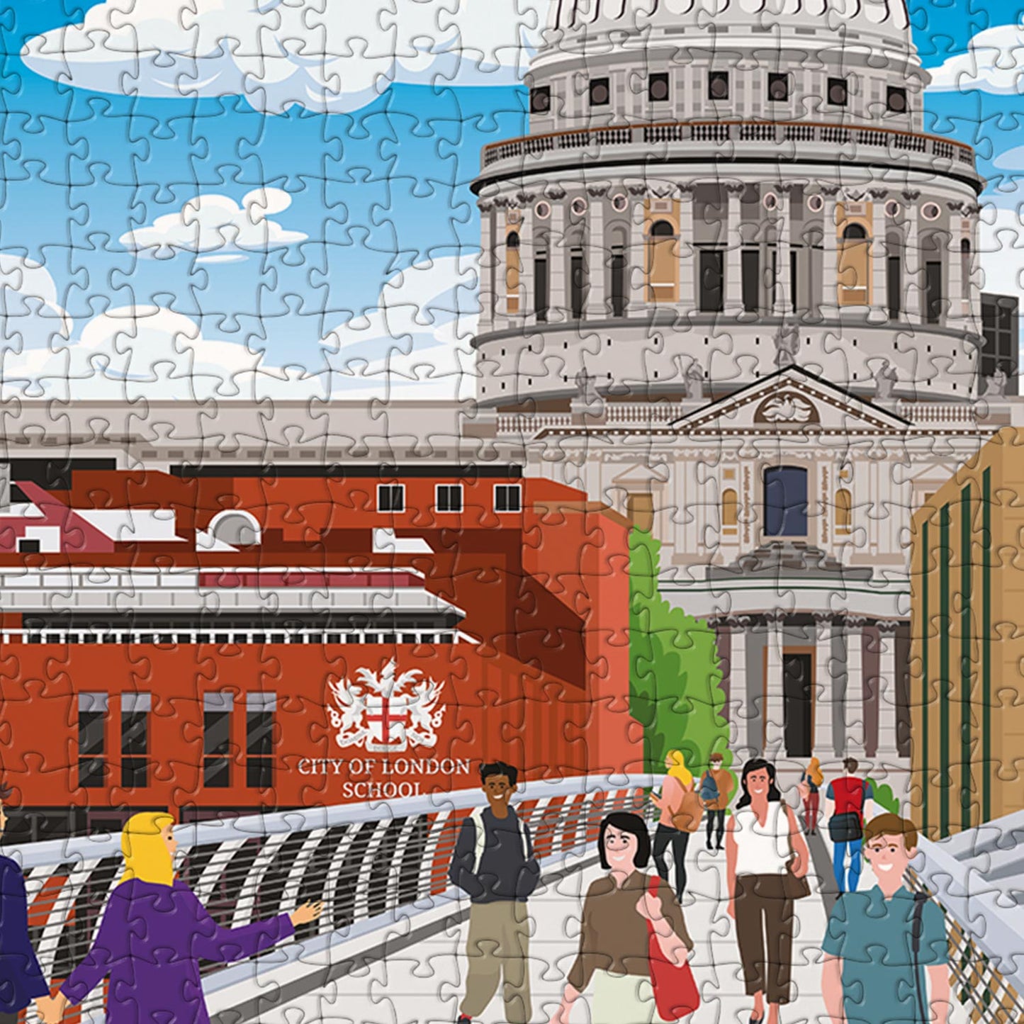 London Millennium Bridge Puzzle (1000 pcs)