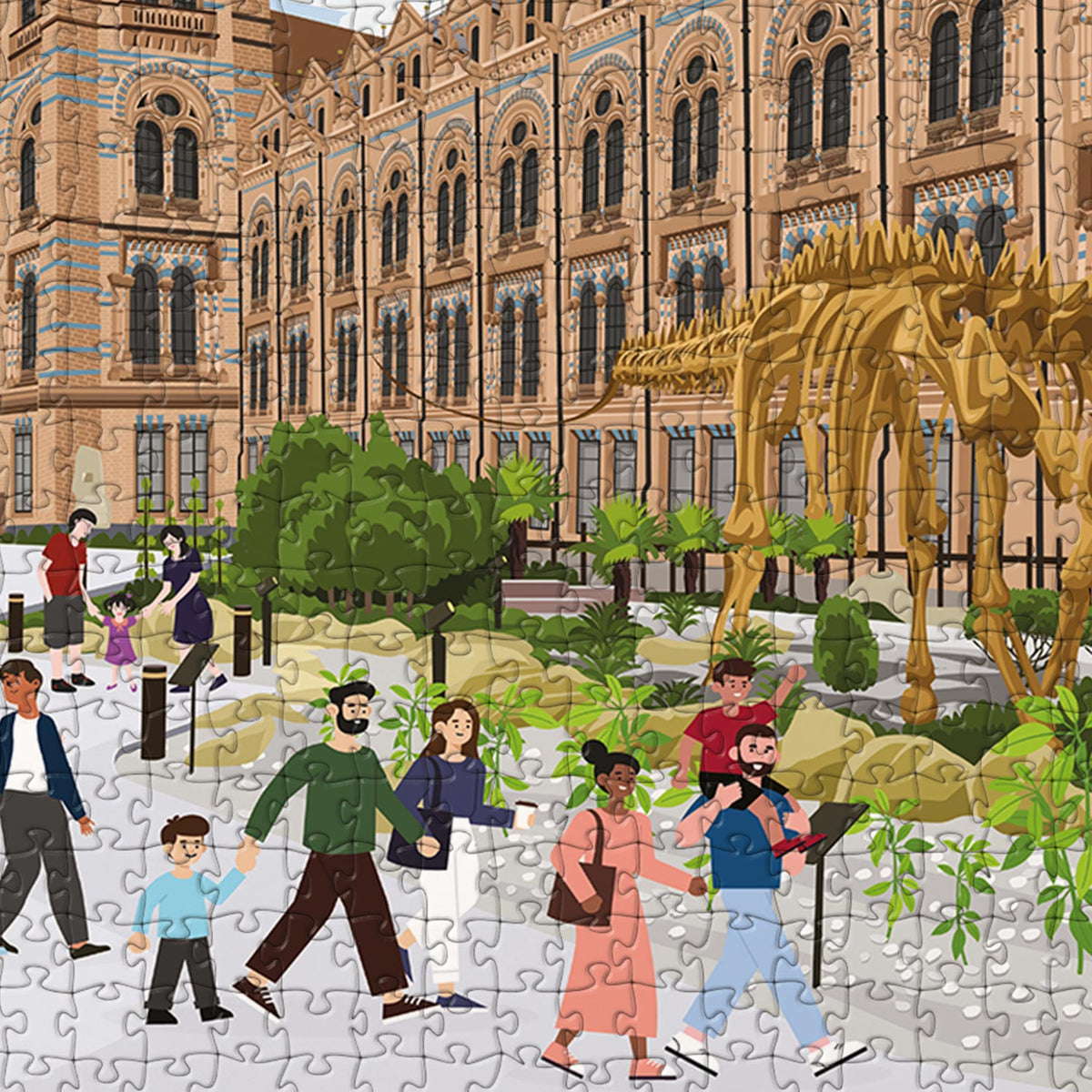 London Natural History Museum Puzzle (1000 pcs)