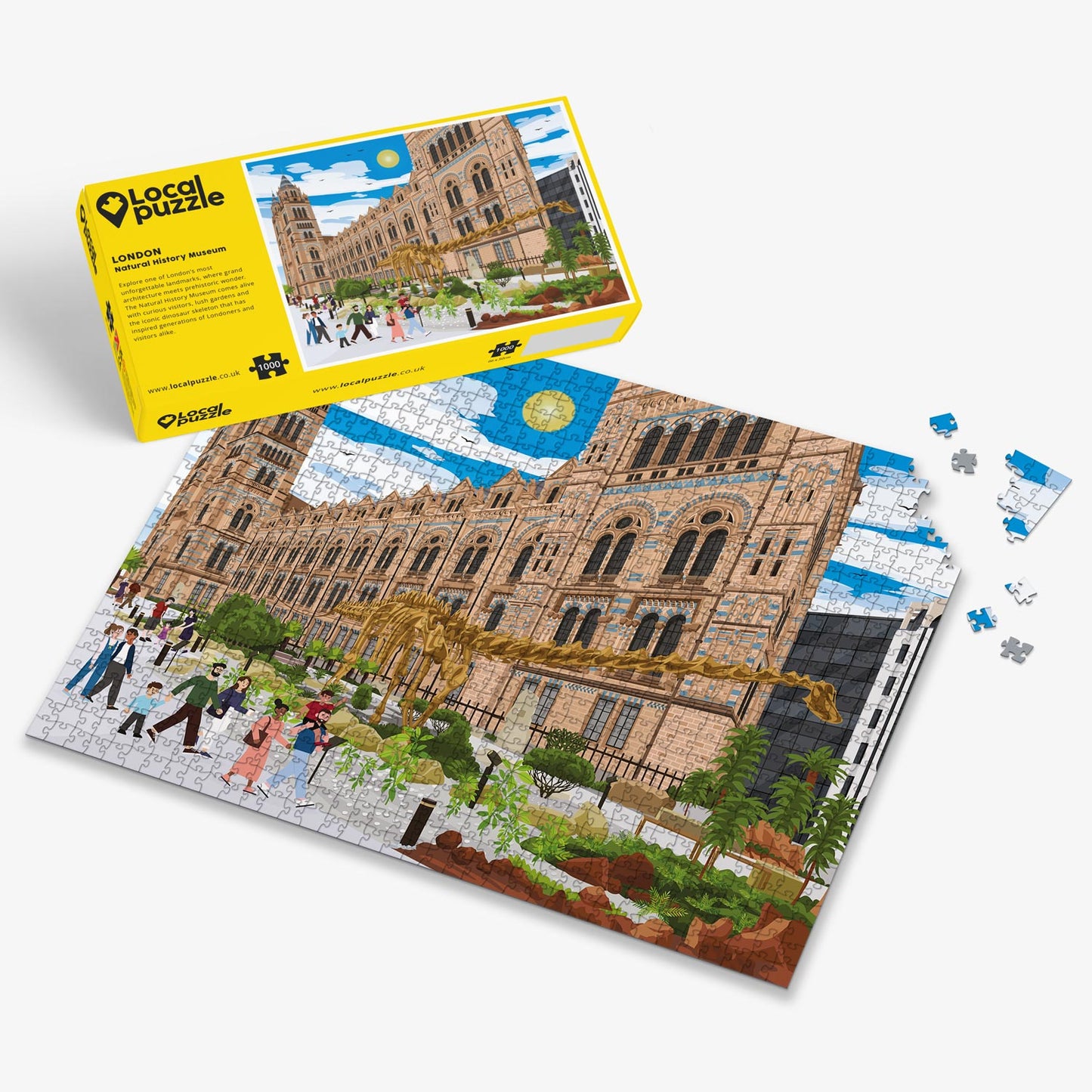 London Natural History Museum Puzzle (1000 pcs)