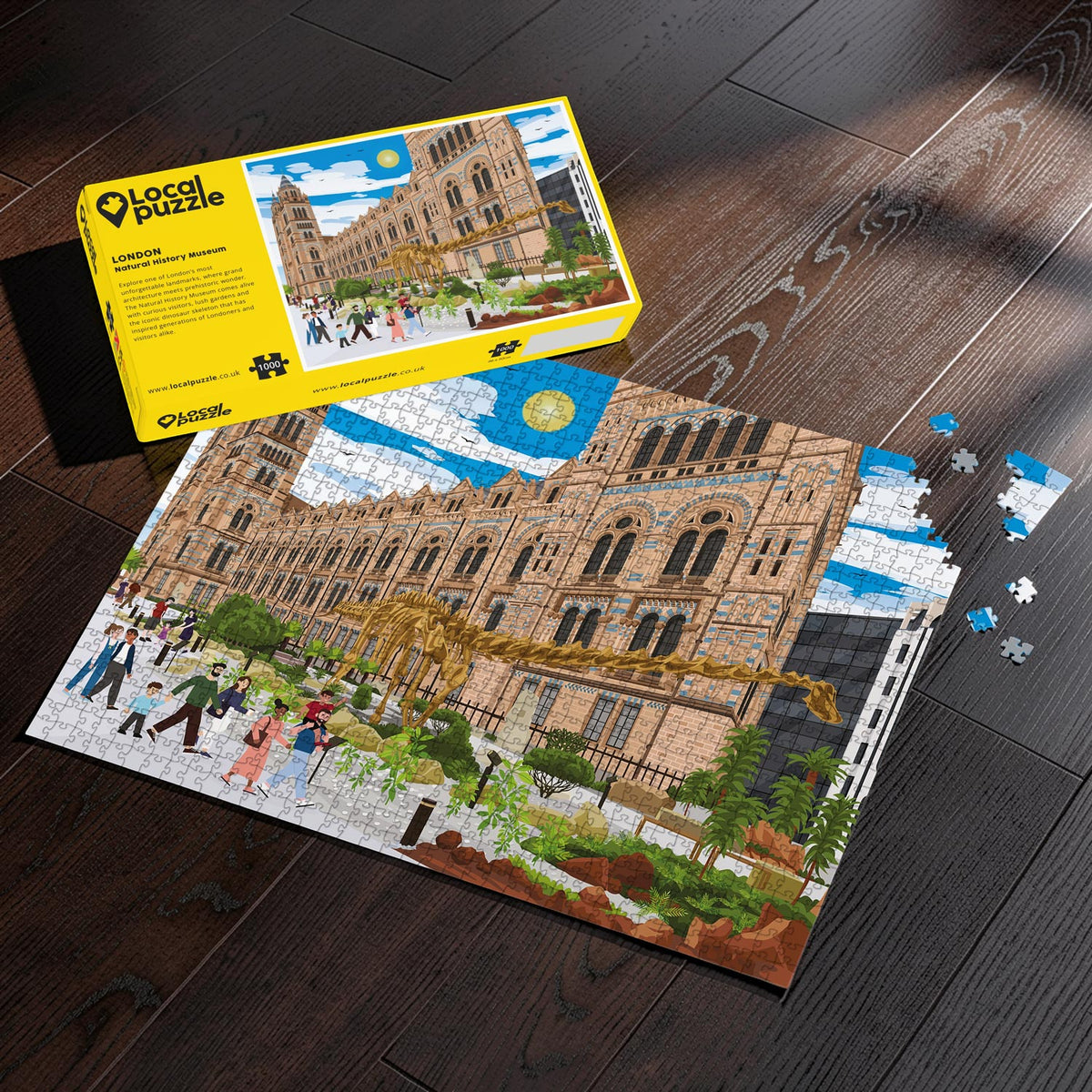 London Natural History Museum Puzzle (1000 pcs)
