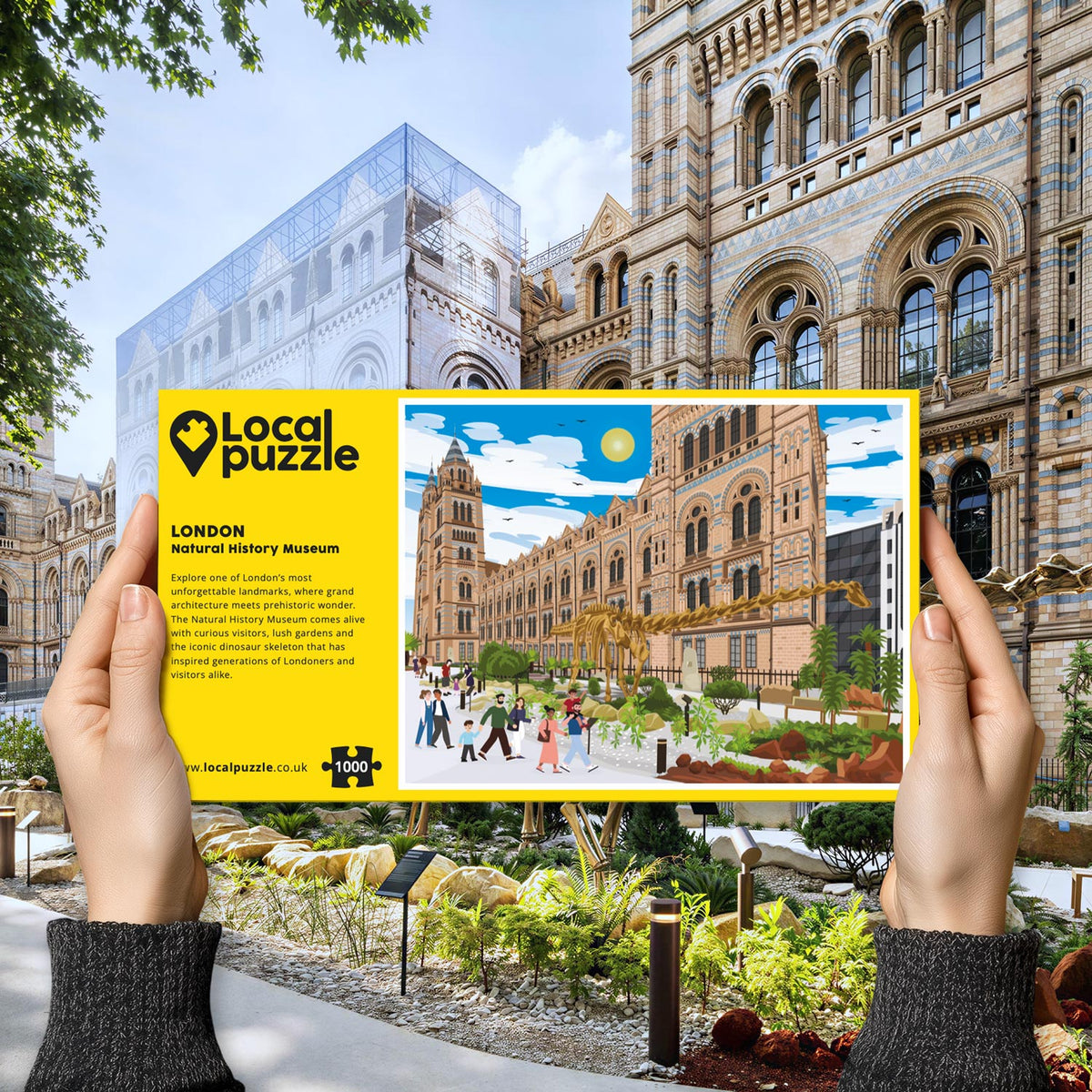 London Natural History Museum Puzzle (1000 pcs)