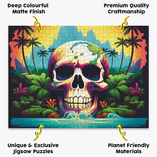 Skull Island Puzzle - Bespoke Jigsaw Puzzles - Local Puzzle 