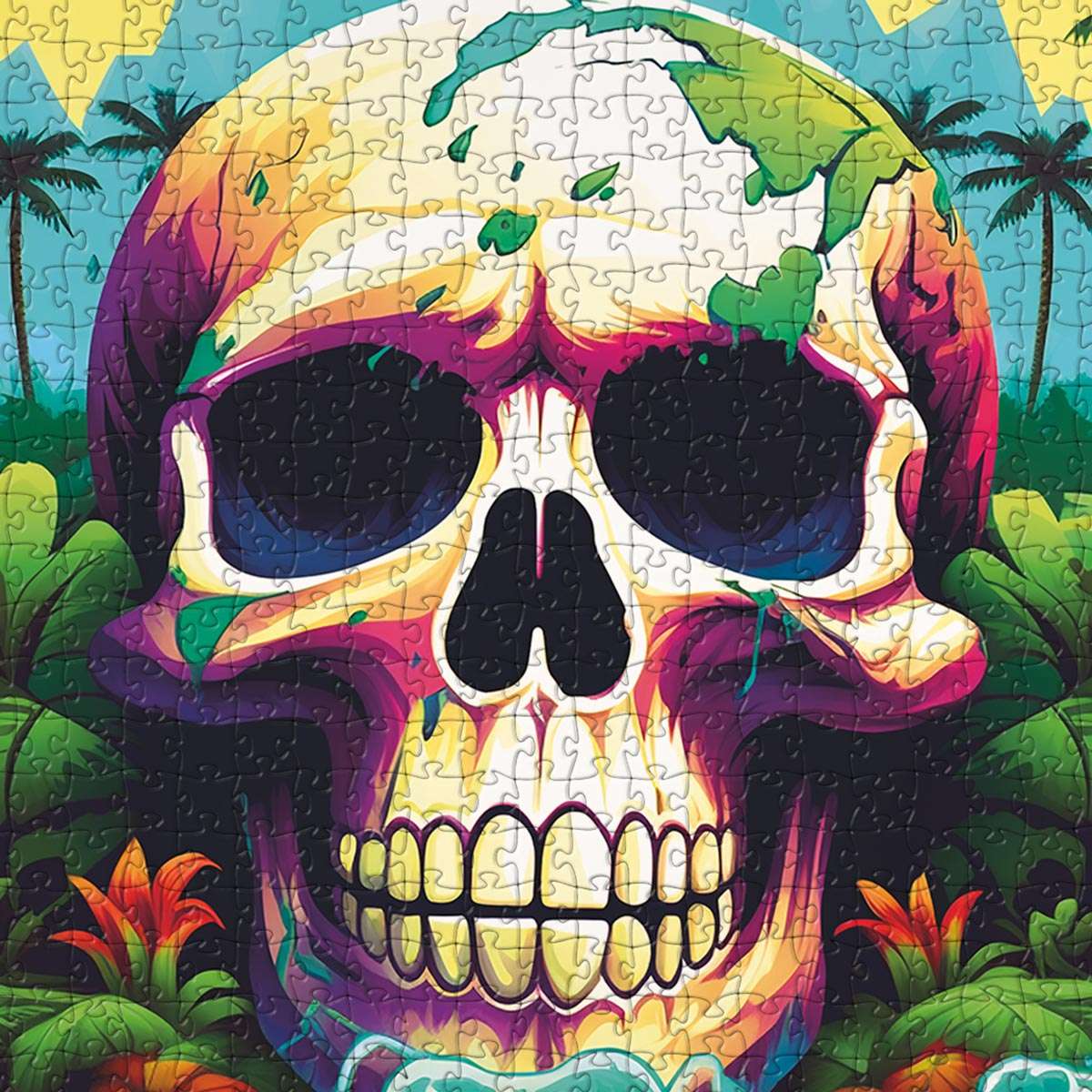 Skull Island Puzzle - Bespoke Jigsaw Puzzles - Local Puzzle 