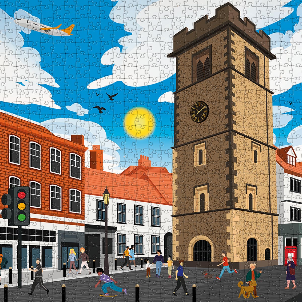St Albans Clock Tower Puzzle