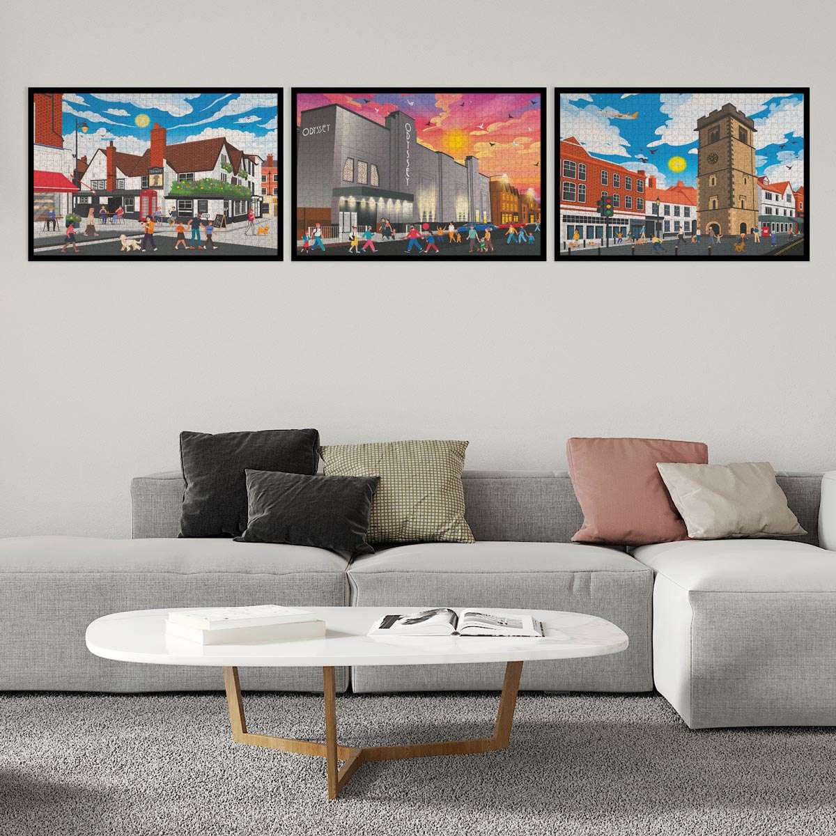 St Albans Odyssey Cinema Puzzle - Bespoke Jigsaw Puzzles - Local Puzzle 
