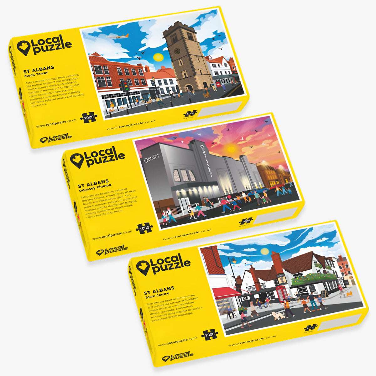 St Albans Odyssey Cinema Puzzle - Bespoke Jigsaw Puzzles - Local Puzzle 