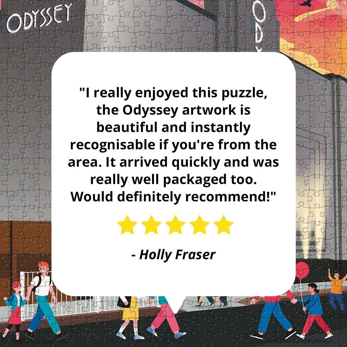 St Albans Odyssey Cinema Puzzle - Bespoke Jigsaw Puzzles - Local Puzzle 