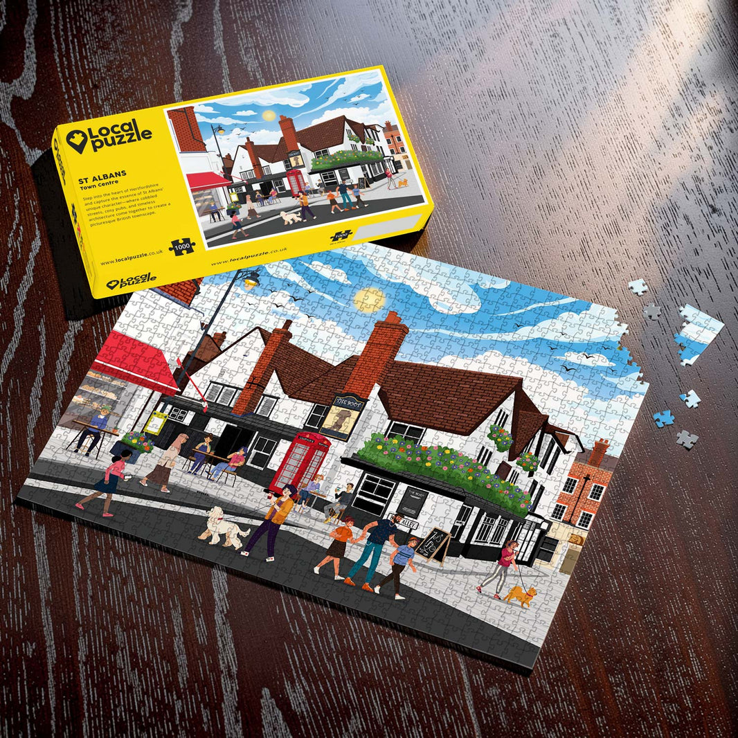 St Albans Town Centre Puzzle (1000 pcs)