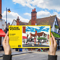 St Albans Town Centre Puzzle - Bespoke Jigsaw Puzzles - Local Puzzle 