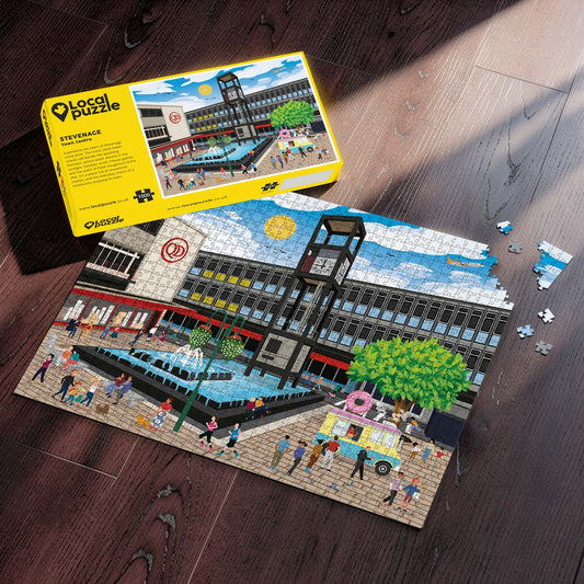 Stevenage Town Centre Puzzle (1000 pcs)
