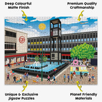 Stevenage Town Centre Puzzle - Bespoke Jigsaw Puzzles - Local Puzzle 