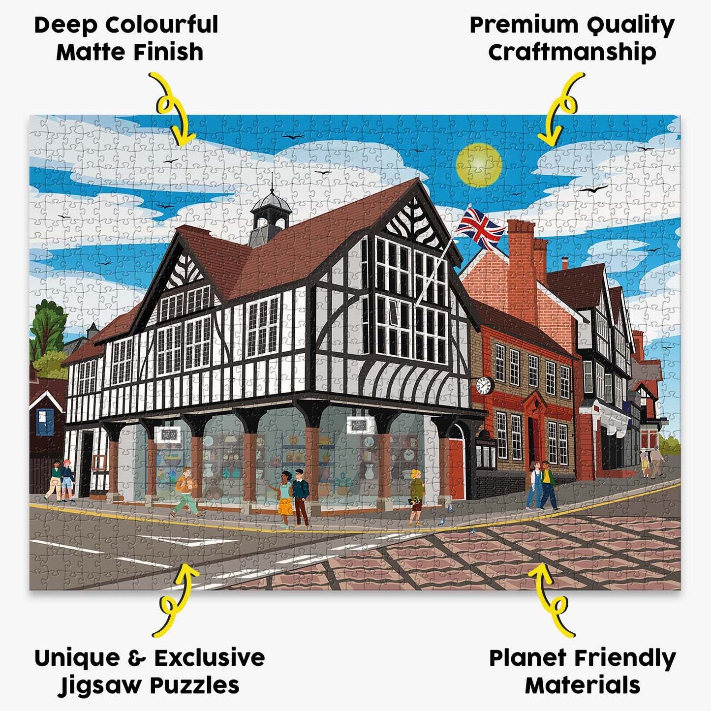 Tring Town Centre Puzzle (1000 pcs)