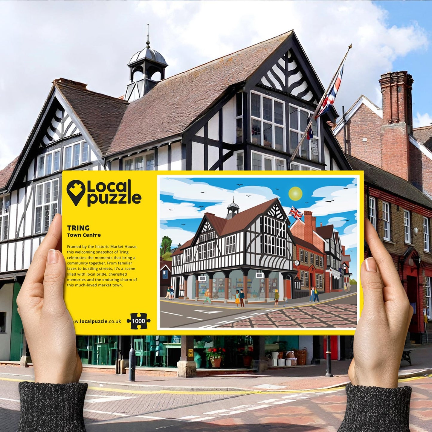 Tring Town Centre Puzzle (1000 pcs)