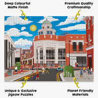 Watford Town Centre Puzzle - Bespoke Jigsaw Puzzles - Local Puzzle 