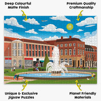 Welwyn Garden City Town Centre Puzzle (1000 pcs)