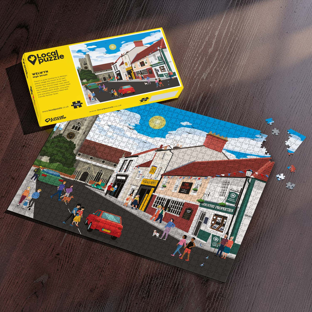 Welwyn High Street Puzzle (1000 pcs)