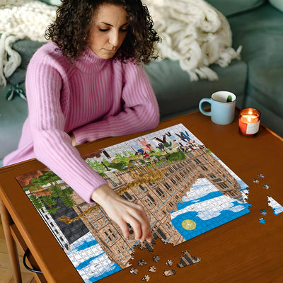 London Natural History Museum Puzzle (1000 pcs)