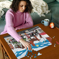 St Albans Town Centre Puzzle - Bespoke Jigsaw Puzzles - Local Puzzle 