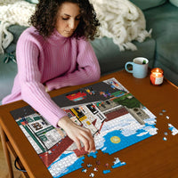 Welwyn High Street Puzzle - Bespoke Jigsaw Puzzles - Local Puzzle 