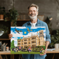 Biggleswade Shuttleworth House Puzzle - Bespoke Jigsaw Puzzles - Local Puzzle 