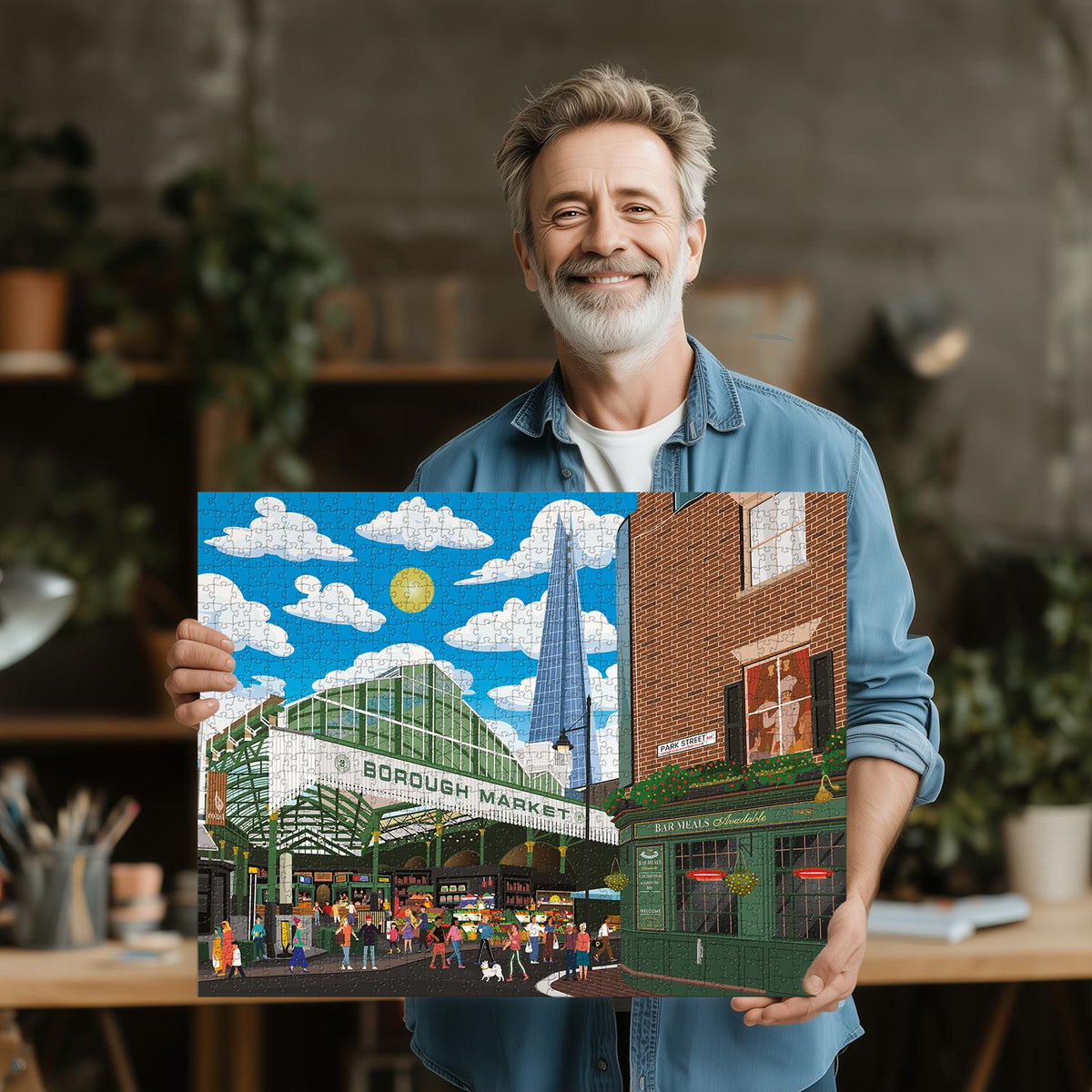 London Borough Market Puzzle (1000 pcs)