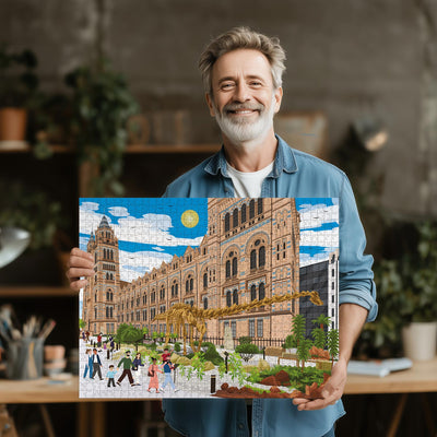 London Natural History Museum Puzzle (1000 pcs)