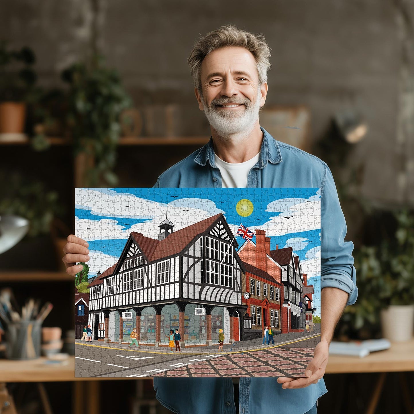 Tring Town Centre Puzzle (1000 pcs)