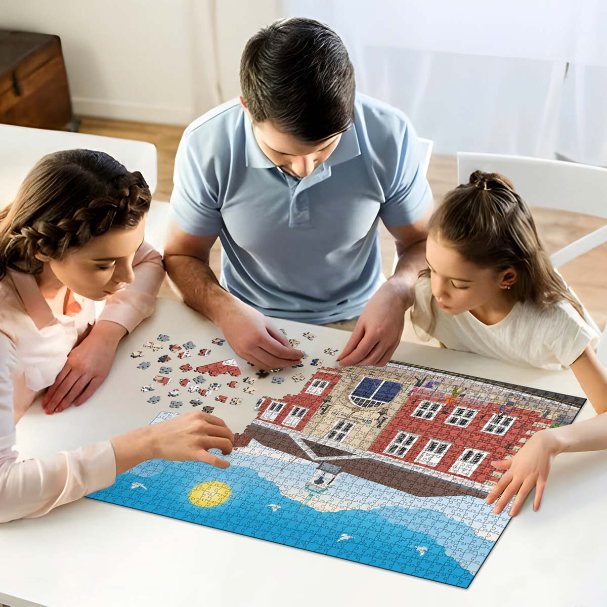 Hitchin Town Hall Puzzle - Bespoke Jigsaw Puzzles - Local Puzzle 