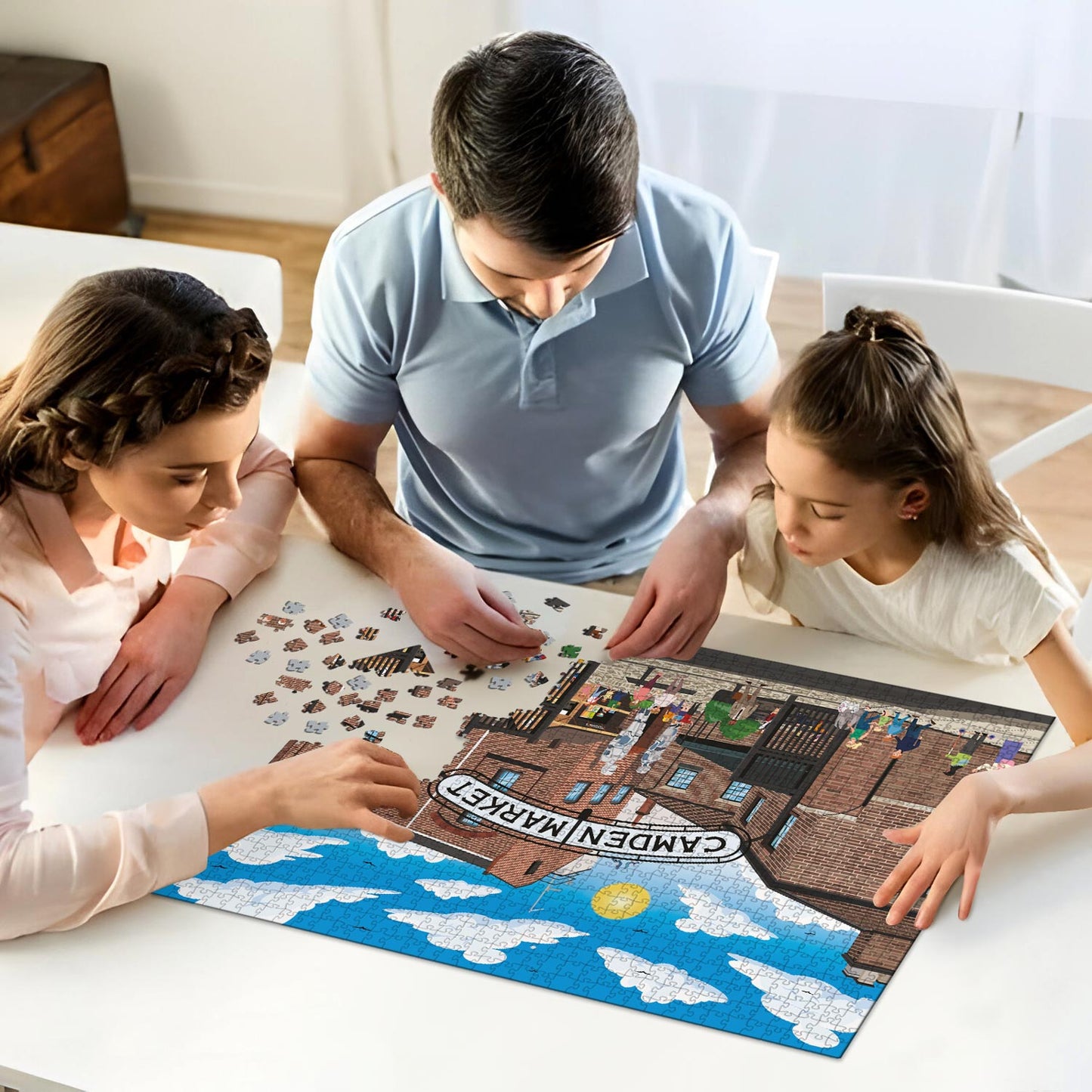 London Camden Market Puzzle (1000 pcs)