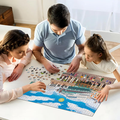 London Covent Garden Piazza Puzzle (1000 pcs)