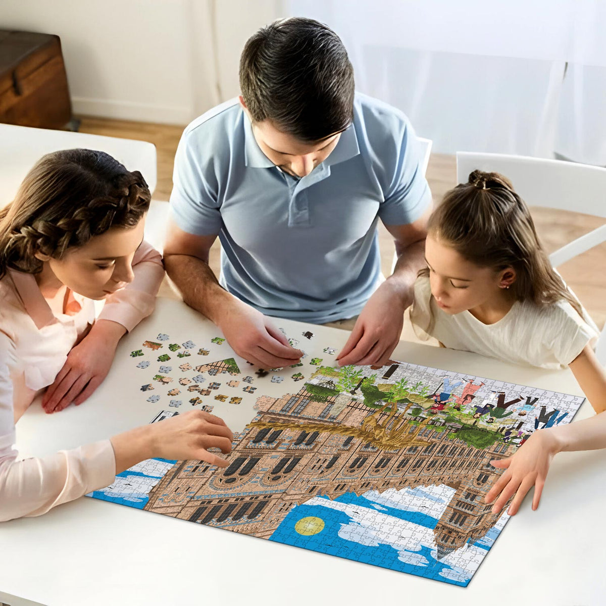 London Natural History Museum Puzzle (1000 pcs)