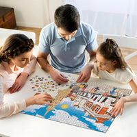 Waltham Cross Town Centre Puzzle - Bespoke Jigsaw Puzzles - Local Puzzle 