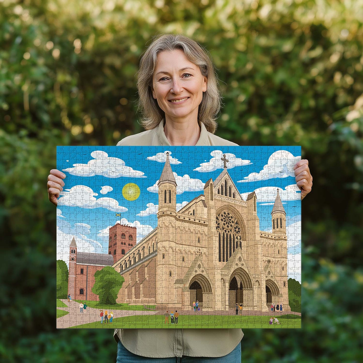 St Albans Cathedral Puzzle (1000 pcs)